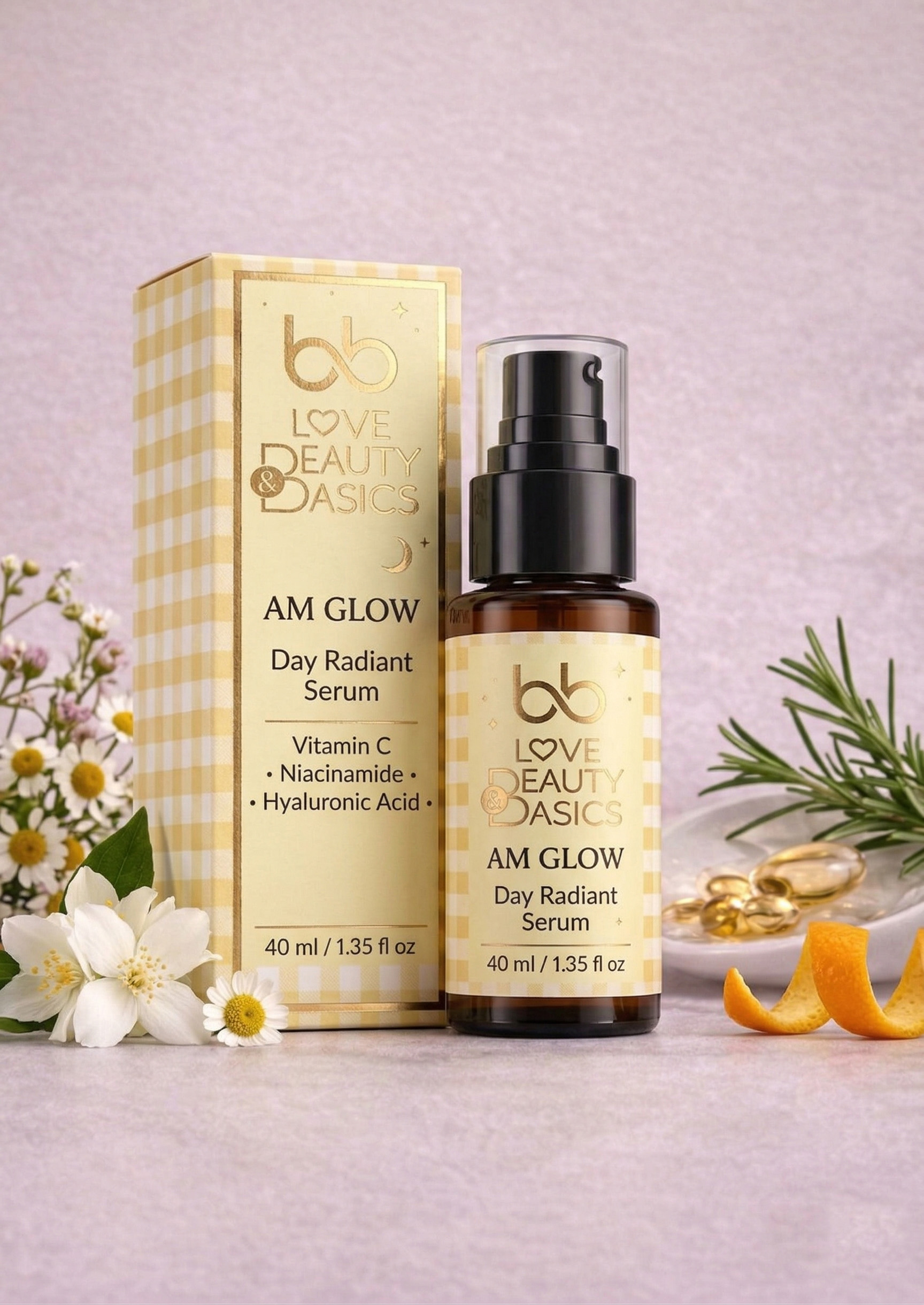 AM Glow brightening cream