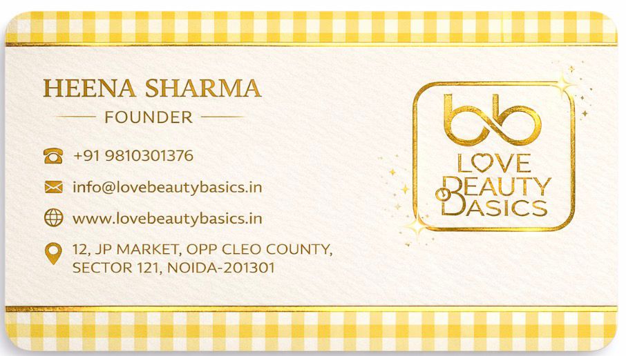 Founder card for Love Beauty & Basics